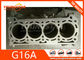 19KGS 4シリンダーSUZUKI Vitara G16Aのためのアルミニウム エンジン ブロック   ピストンDiamater 75MM